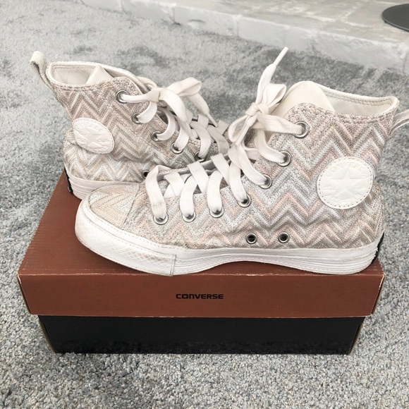 Missoni x Converse high top sneakers - Picture 3 of 3